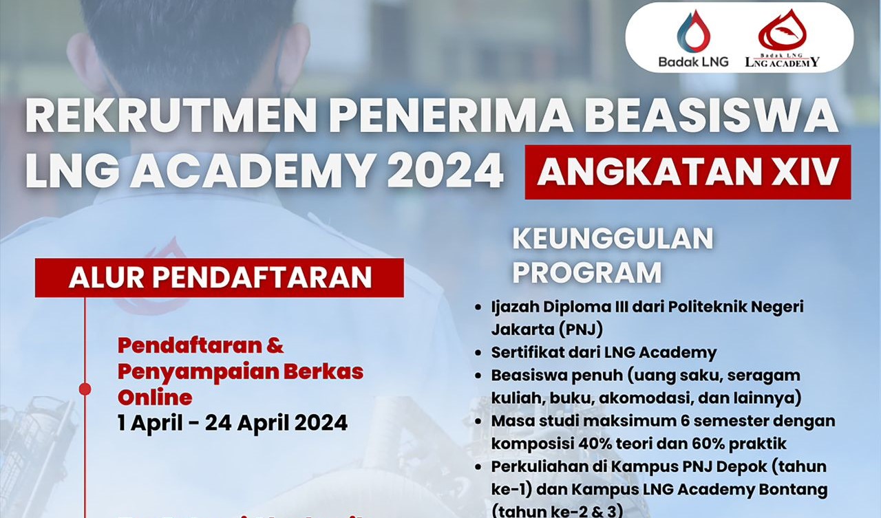 Beasiswa LNG Academy 2024