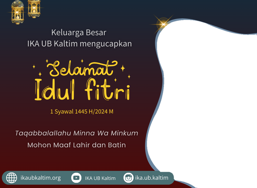 Twibbon Ucapan Idul Fitri 1445 H / 2024 M
