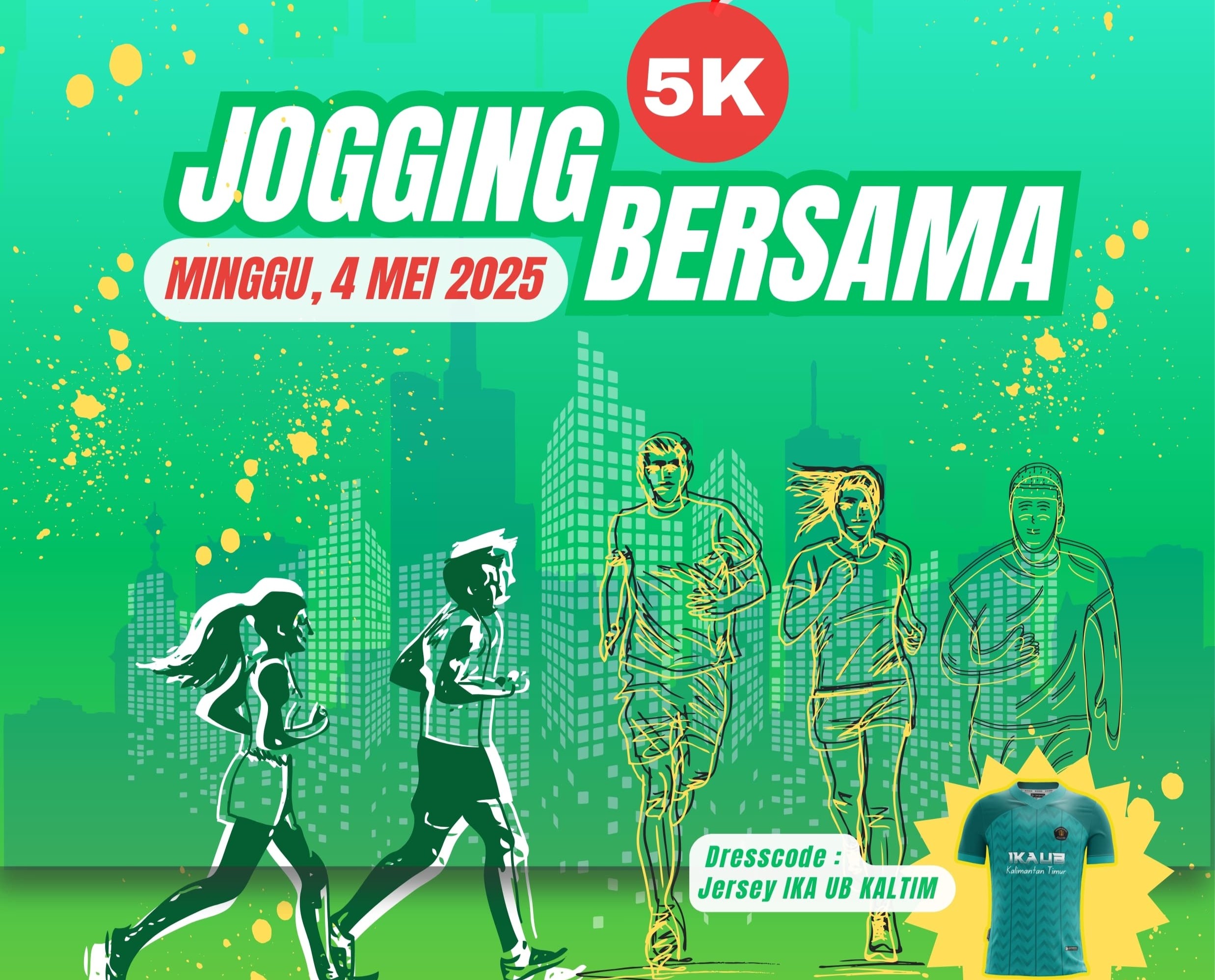 Yuks Jogging Bersama IKA UB Kaltim 