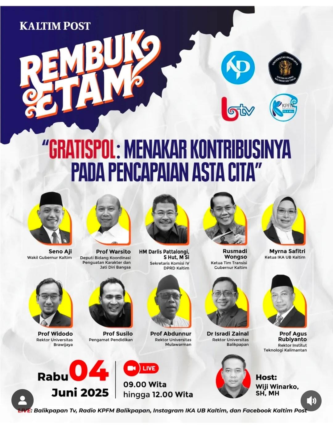 REMBUK ETAM : Menakar Kontribusi Pada Pencapaian Asta Cita 