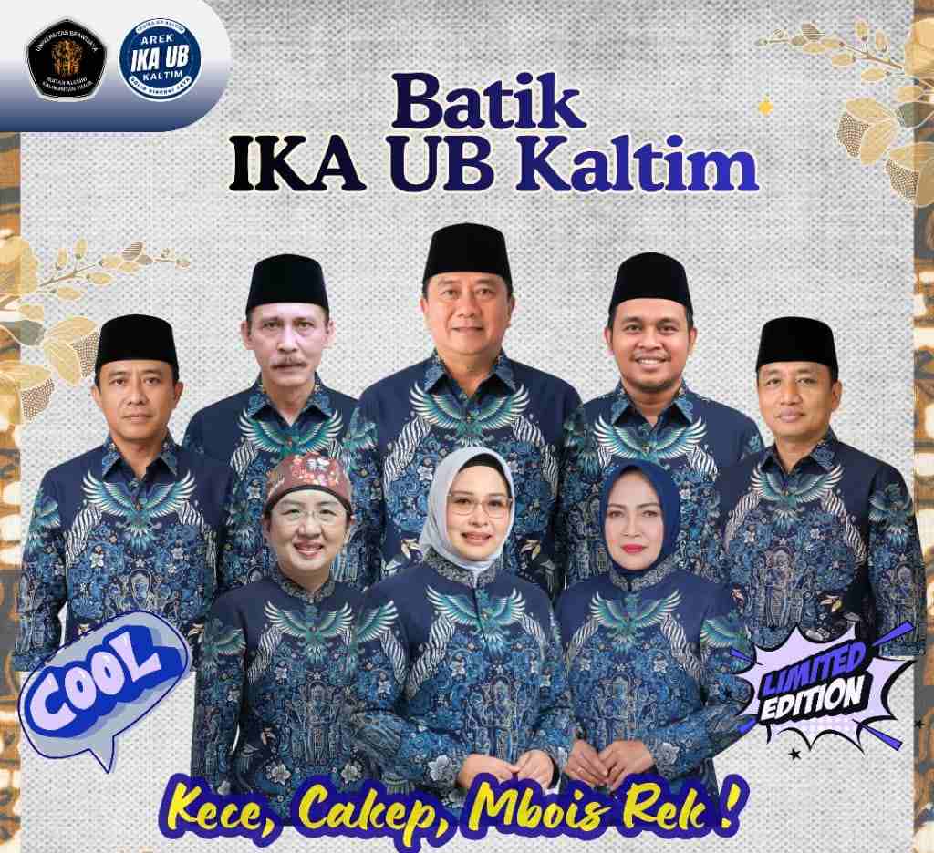 Order Batik IKA UB Kaltim untuk Alumni UB umum